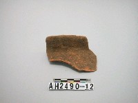 藏品(紅色粗砂陶口緣)的圖片